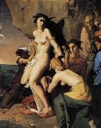 Theodore Chasseriau Andromeda and the Nereids oil on canvas